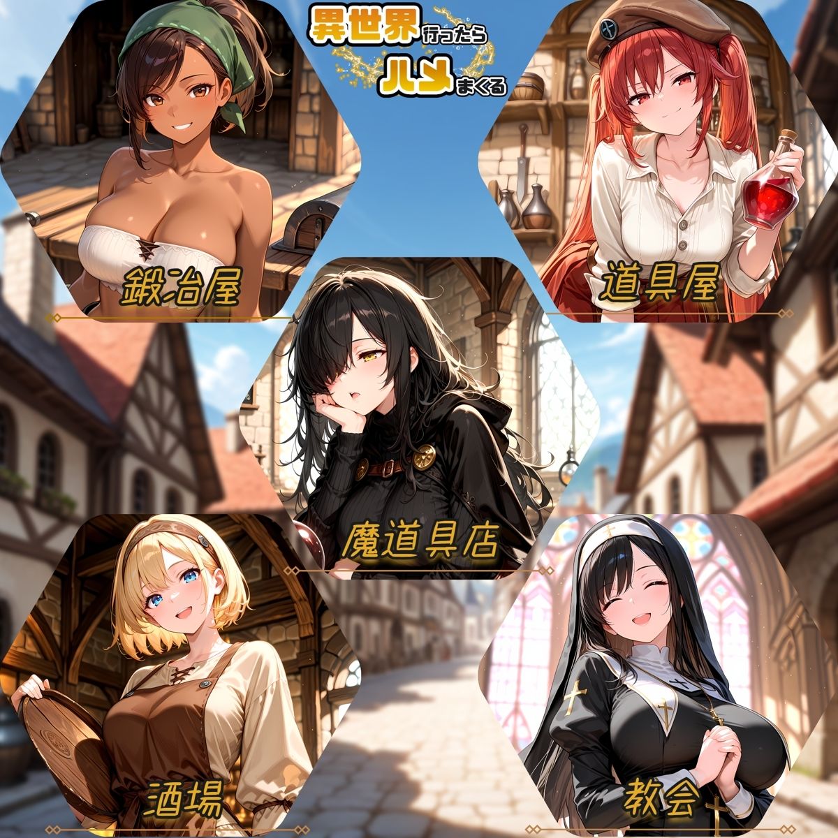 サンプル画像2:異世界行ったらハメまくる(ハルの遊び場) [d_623300]