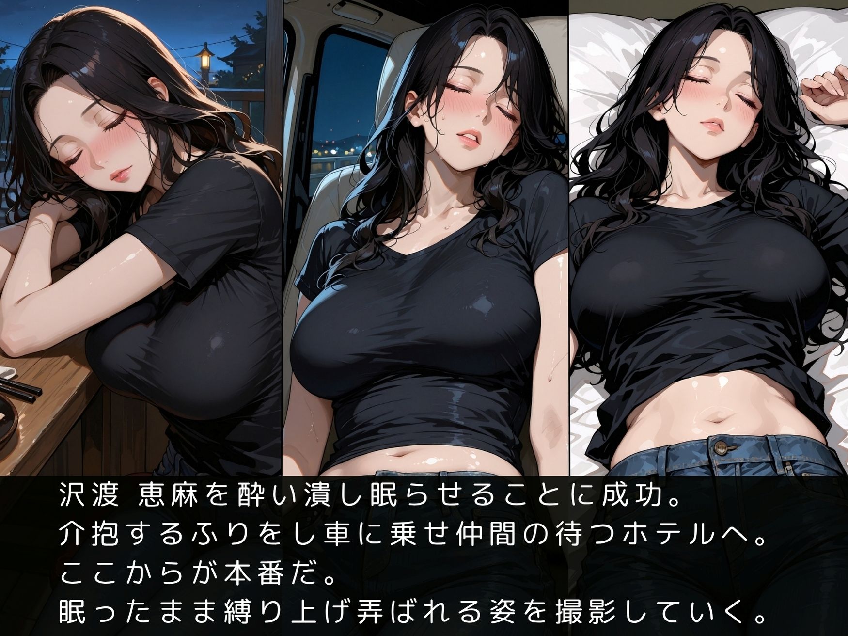 サンプル画像6:縛り屋本舗〜沢渡 恵麻の緊縛報告書(mapuememaru) [d_623309]