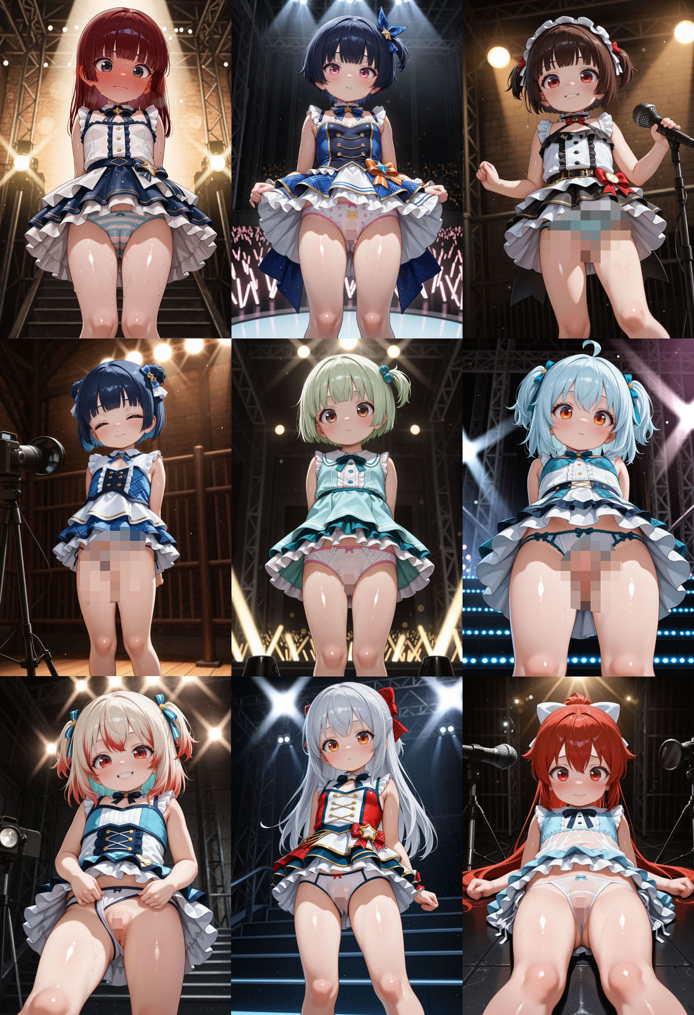 ぷちエンジェルはあなたの推しを求めてる！〜つるぺたぷにまん独り占め〜 Kagari-AIart エロ画像2