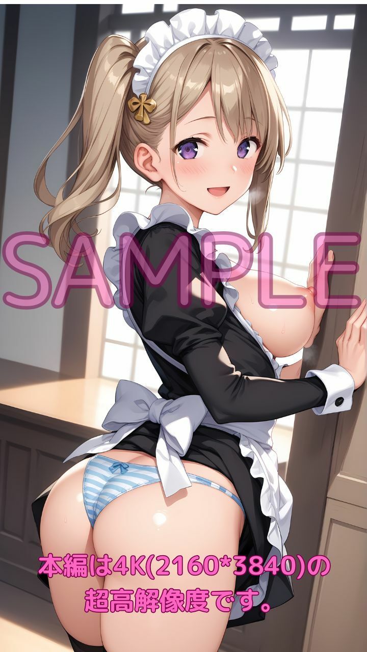 サンプル画像2:ご主人様だけの奉仕クラブ  ご主人様のためにメイドが魅せる甘い誘惑の記録(velvetAI) [d_623354]