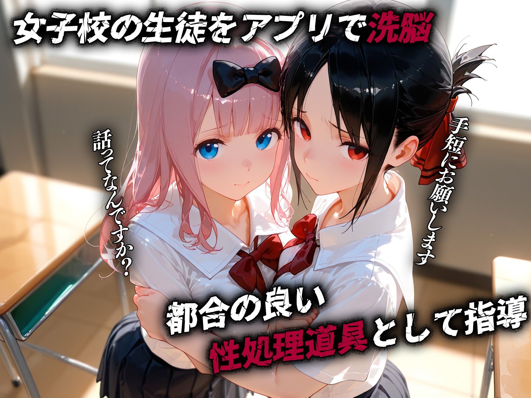 サンプル画像1:背徳教師〜かぐや様は◯らせたい〜(背徳教師) [d_623383]