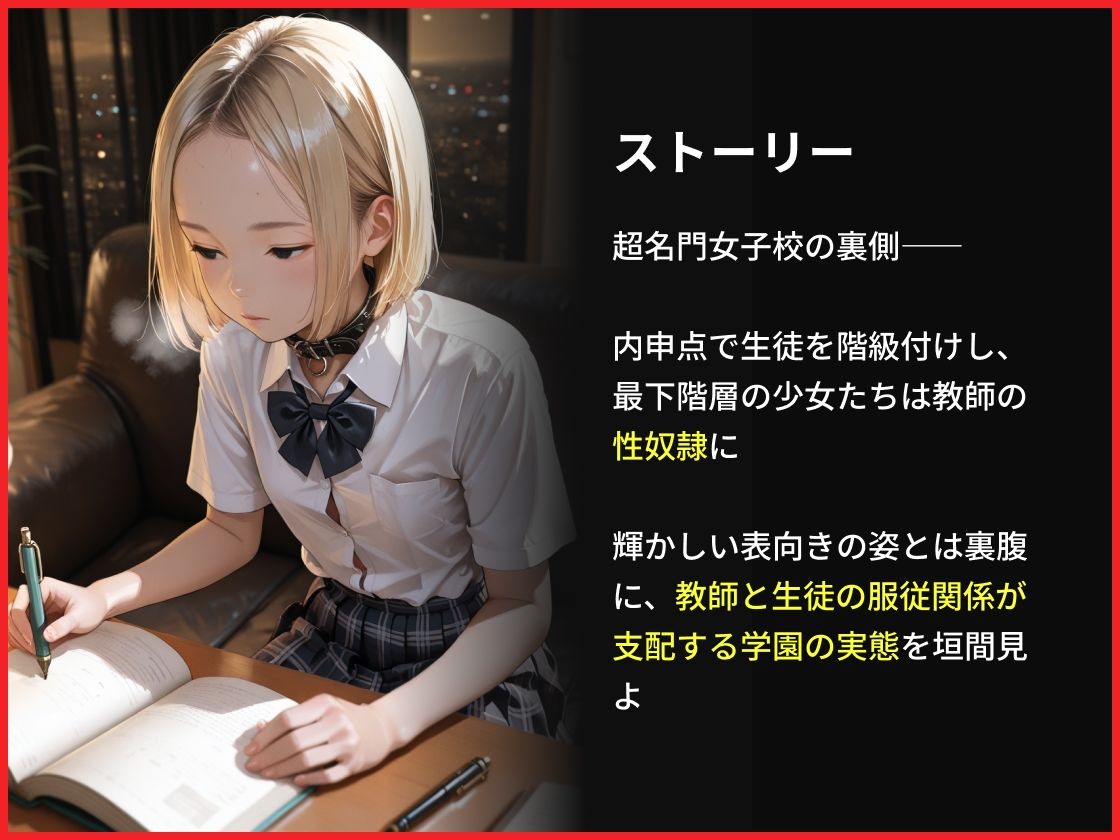 サンプル画像4:性奴●堕ち学園(美女紹介所) [d_623387]