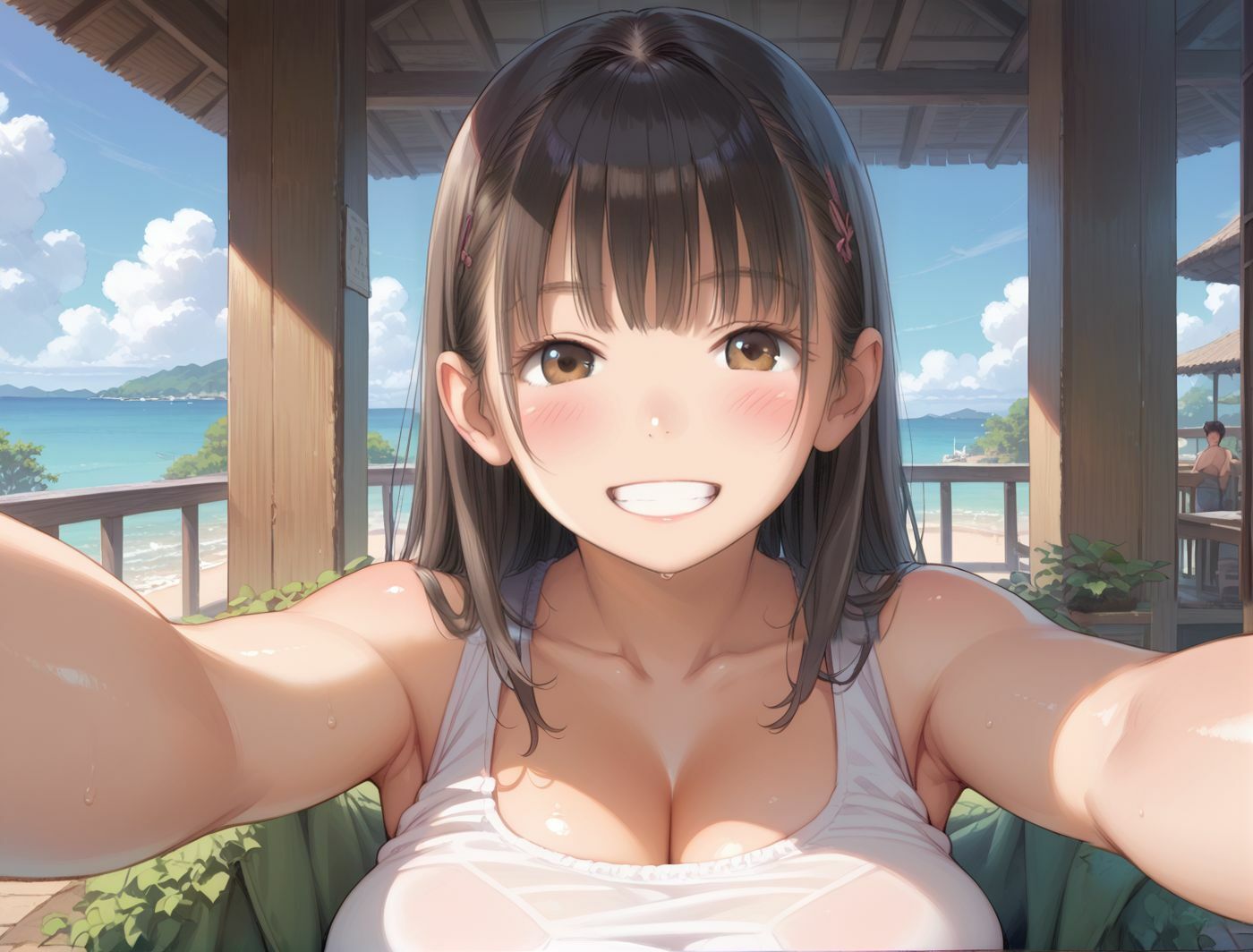 オナニー好きのデカ尻童顔人妻 画像8