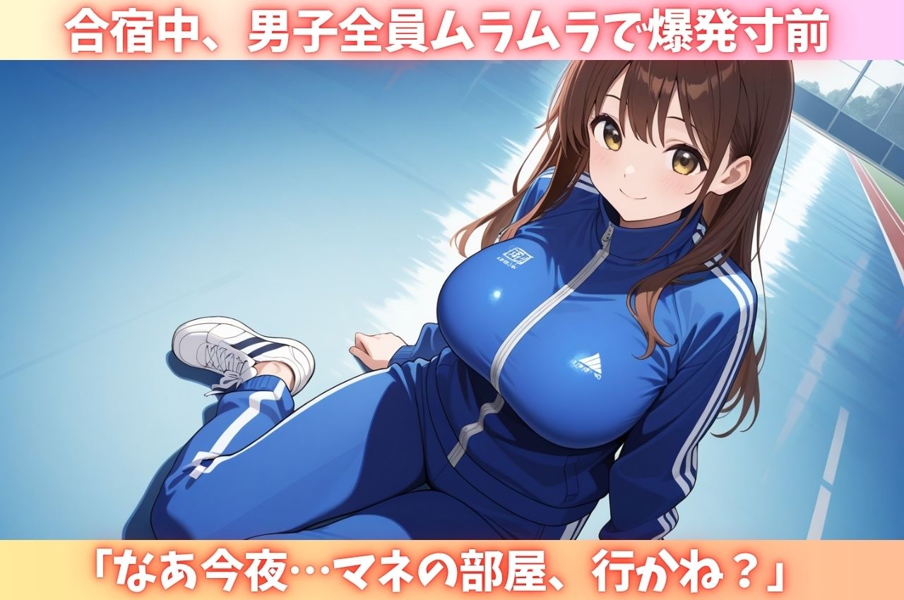 皆の憧れ巨乳女子マネが合宿中に部員の生チンを次々と受け入れ連続中出し！！_0