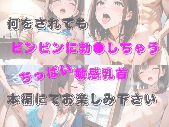 敏感勃起乳首〜これがペチャパイのいいところ〜 サンプル画像 9