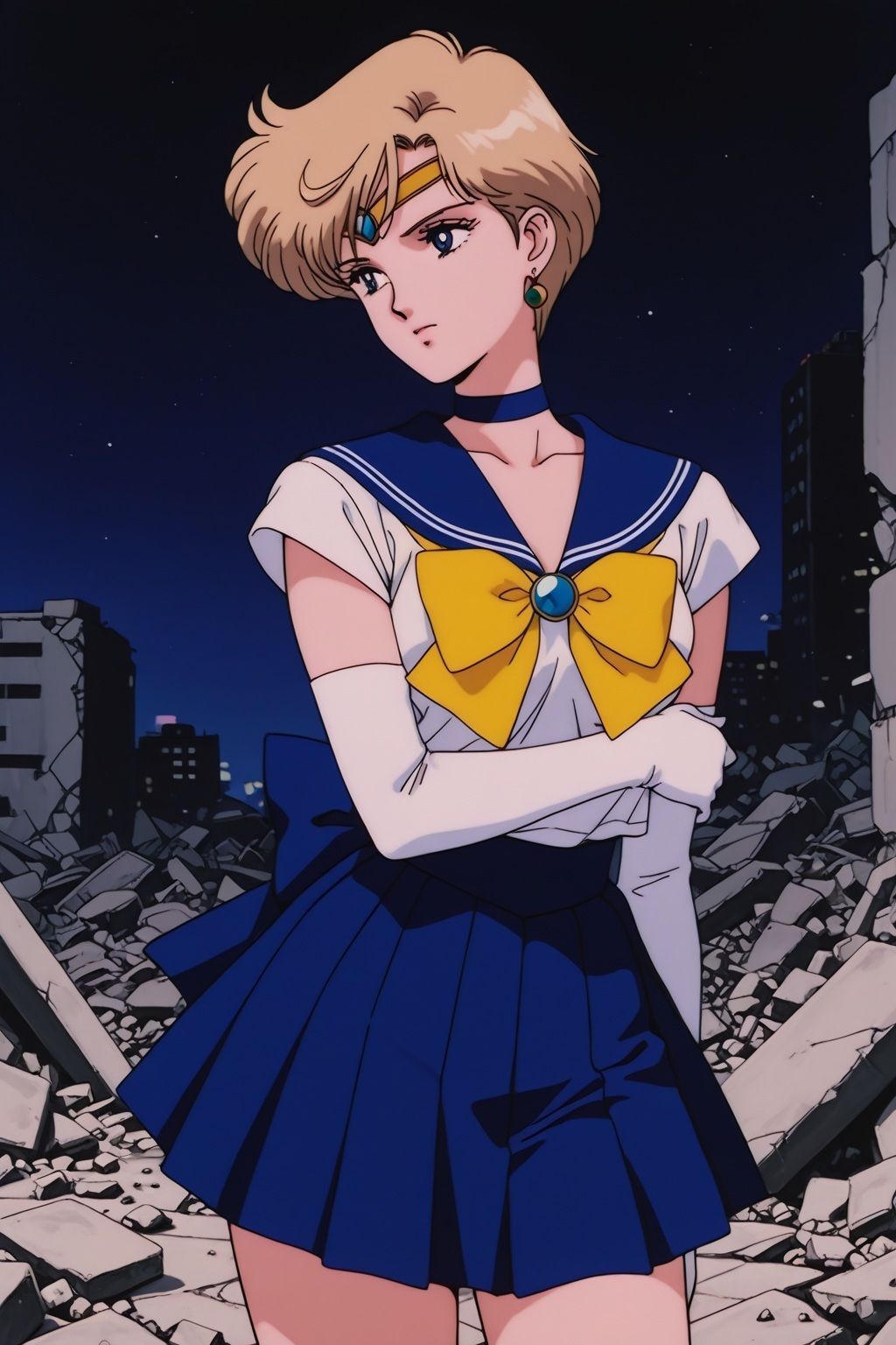 サンプル画像2:敗北ヒロイン 美少女戦士ウラヌスの陥落(ファルコンα) [d_623482]