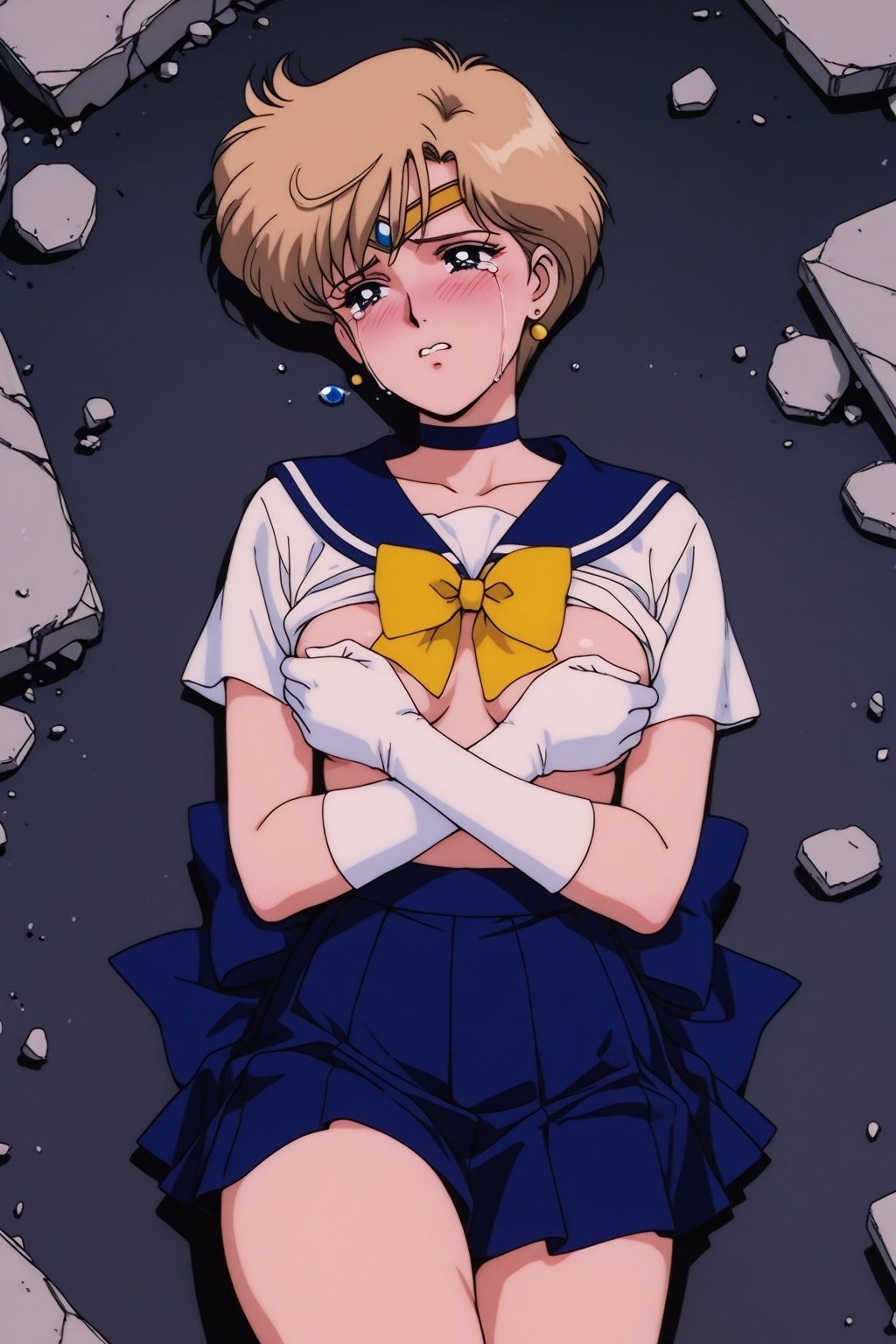 サンプル画像5:敗北ヒロイン 美少女戦士ウラヌスの陥落(ファルコンα) [d_623482]