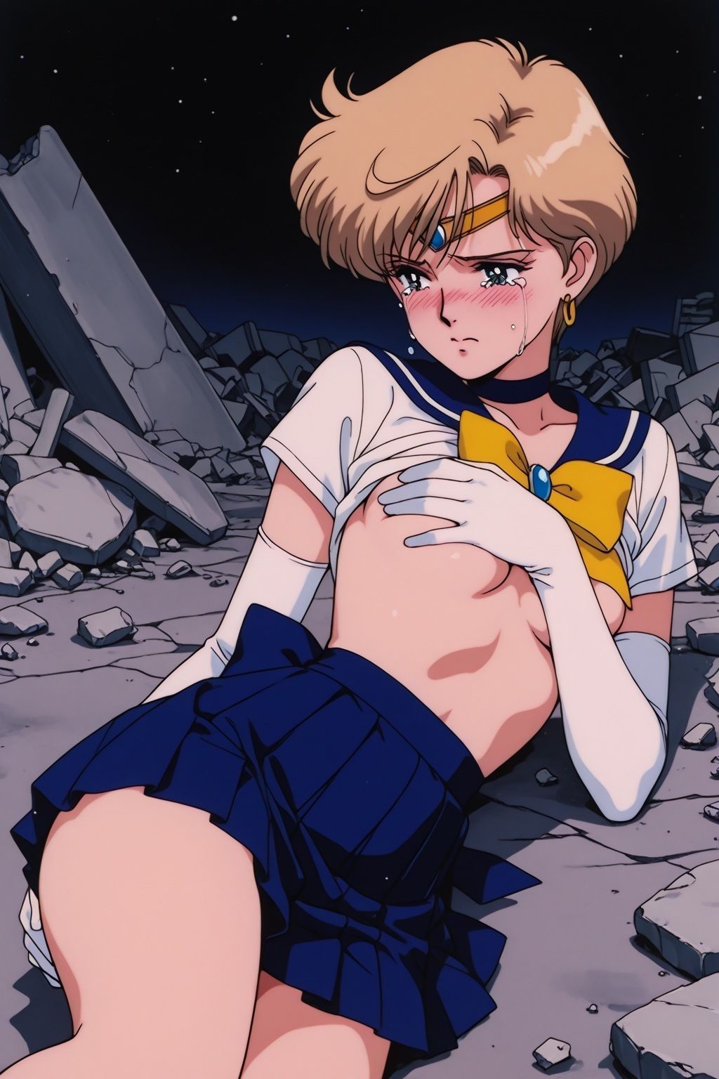 サンプル画像6:敗北ヒロイン 美少女戦士ウラヌスの陥落(ファルコンα) [d_623482]