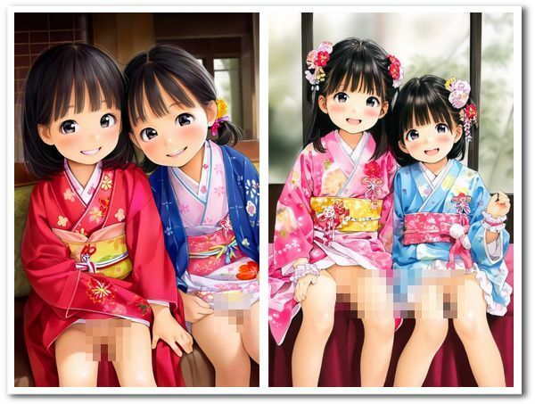 サンプル画像2:『着物は、はいてないんだよ・・』(STUDIO『よっしー』) [d_623486]