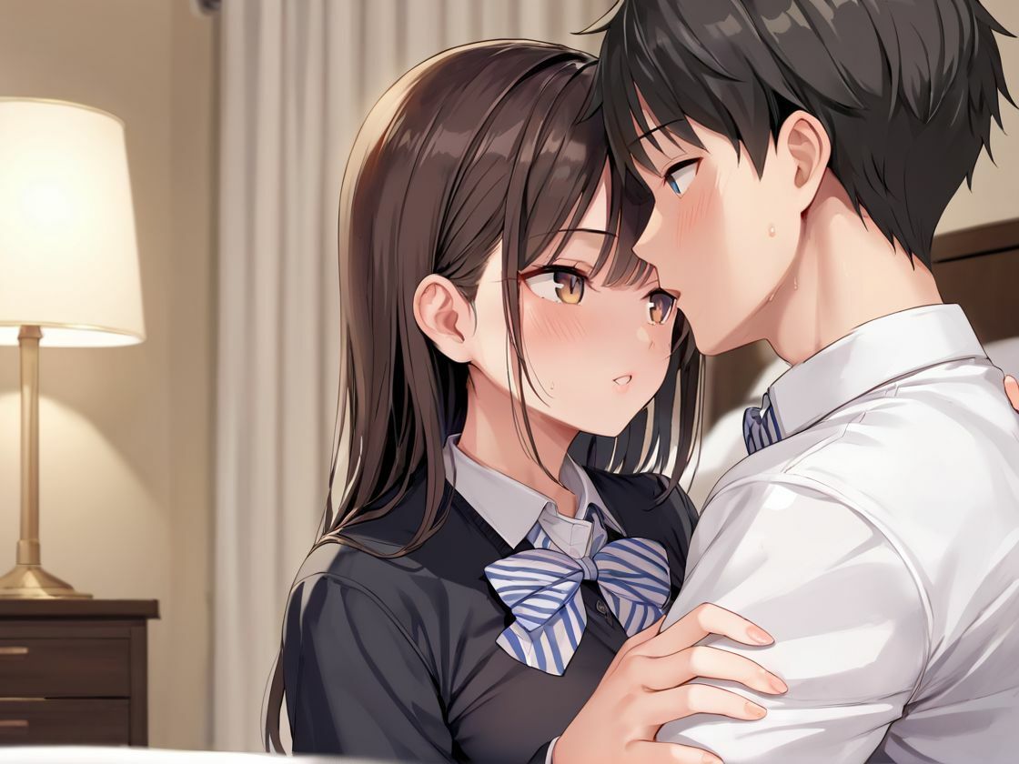 サンプル画像1:カノジョの妹に呼び出され、デート後にラブホで衝撃の中出し？！(no’shi) [d_623488]