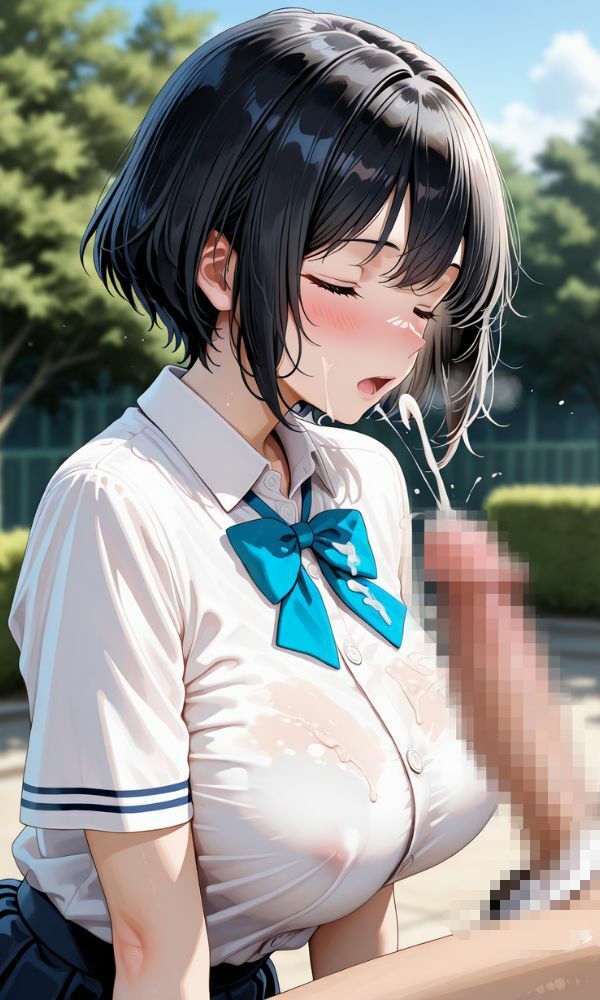 サンプル画像6:爆乳生徒をきもおじが調教する話。(こねこスタジオ) [d_623515]