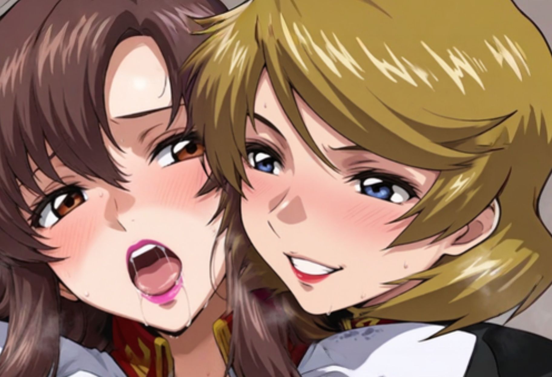 サンプル画像6:交わる視線ではじまる秘め事  マリュー×タリア(デスティニー・ドロー) [d_623518]