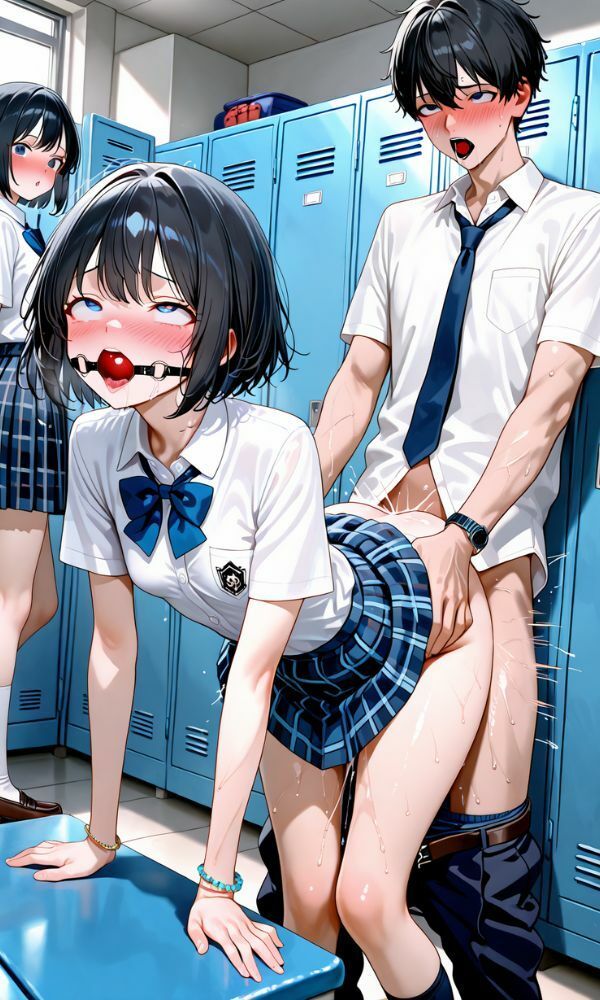 サンプル画像5:女子校生を種付プレスで性教育(こねこスタジオ) [d_623523]