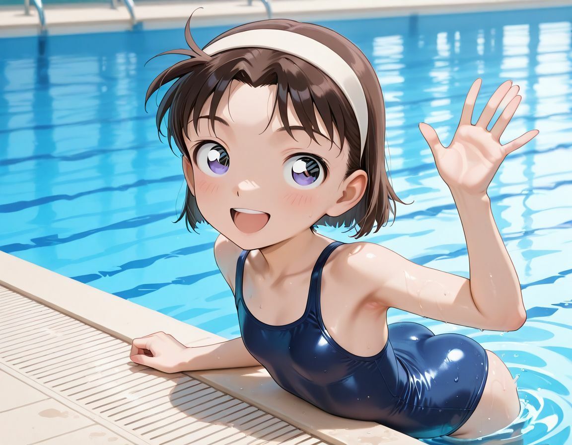 親切なおじさんの勧めで あゆみ、お風呂借りちゃいます こりら エロ画像11