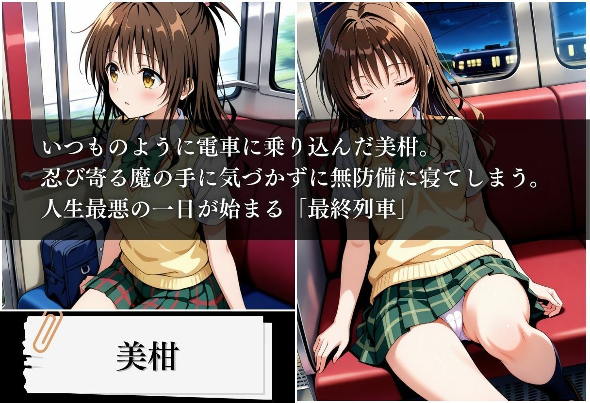 サンプル画像1:最終列車 ヒロイン妊娠トラブル 〜美柑編〜(とろける果実) [d_623576]