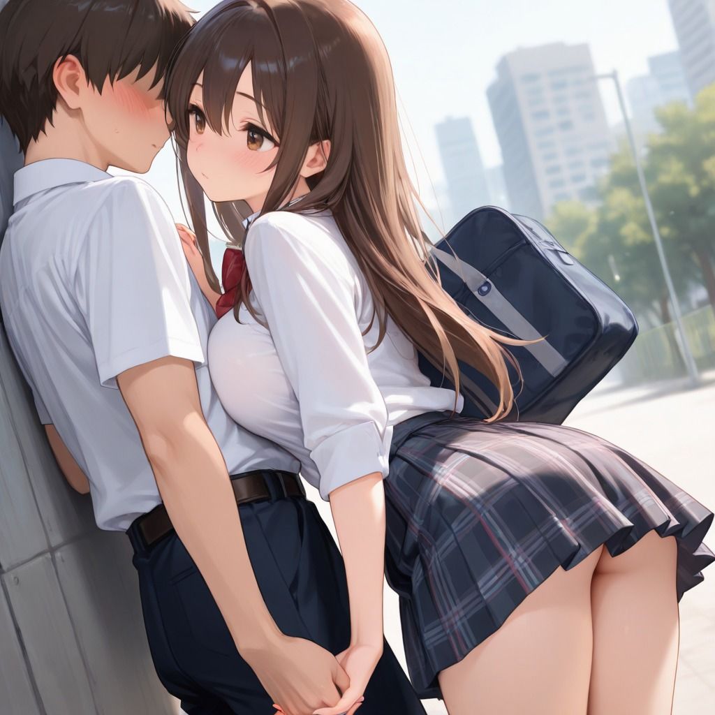 サンプル画像3:アプリで知り合った性処理JK(アトリエぷにぷに) [d_623586]