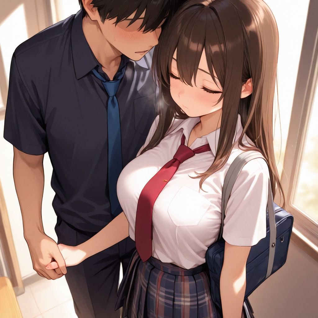 サンプル画像4:アプリで知り合った性処理JK(アトリエぷにぷに) [d_623586]