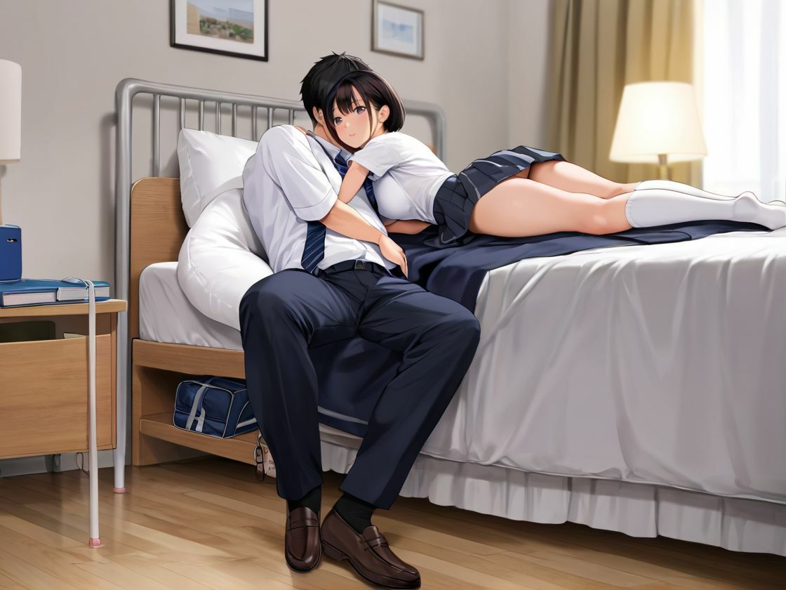 サンプル画像3:女子クラスメイト達が引きこもり男子の家に乗り込み？！目的は欲を満たすためだけだった。(no’shi) [d_623595]