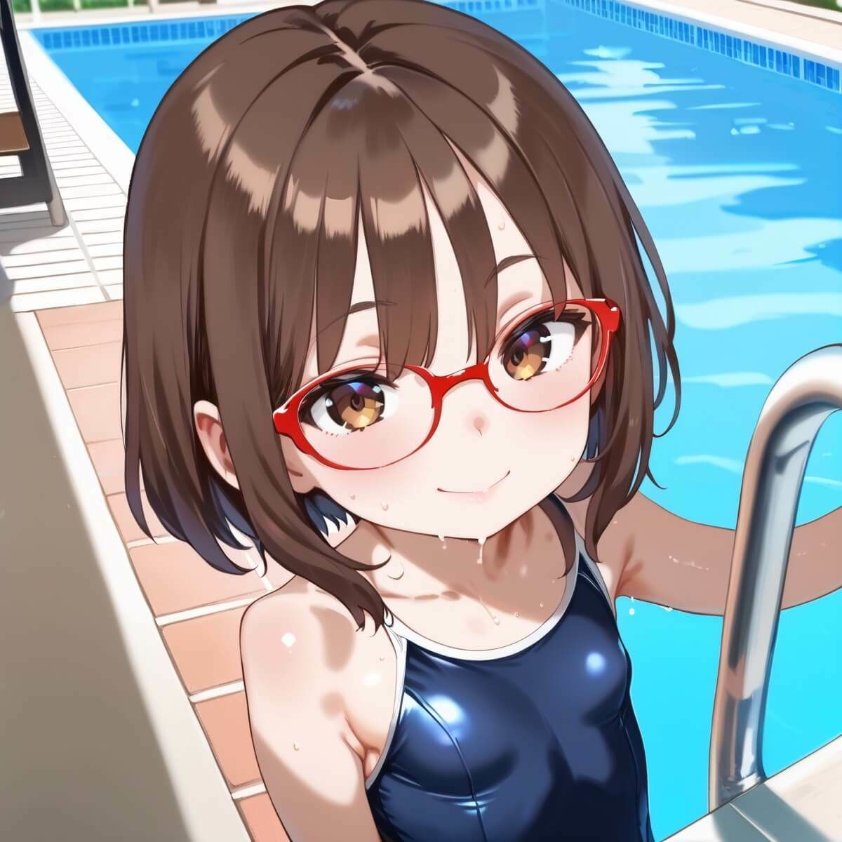 ちっぱい美少女やりまくり水泳部5・180枚 アルパカの庭 エロ画像4