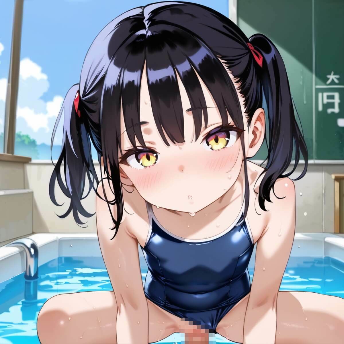 ちっぱい美少女やりまくり水泳部5・180枚 アルパカの庭 エロ画像11