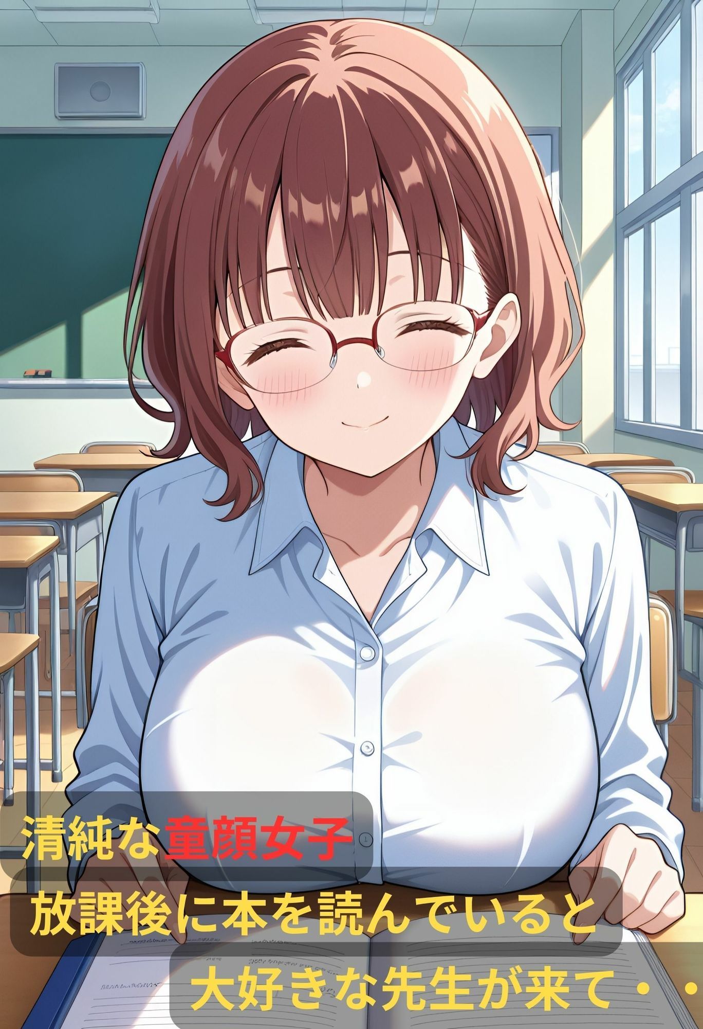 サンプル画像3:童顔学級委員のみだらな放課後(いろうさぎ) [d_623724]