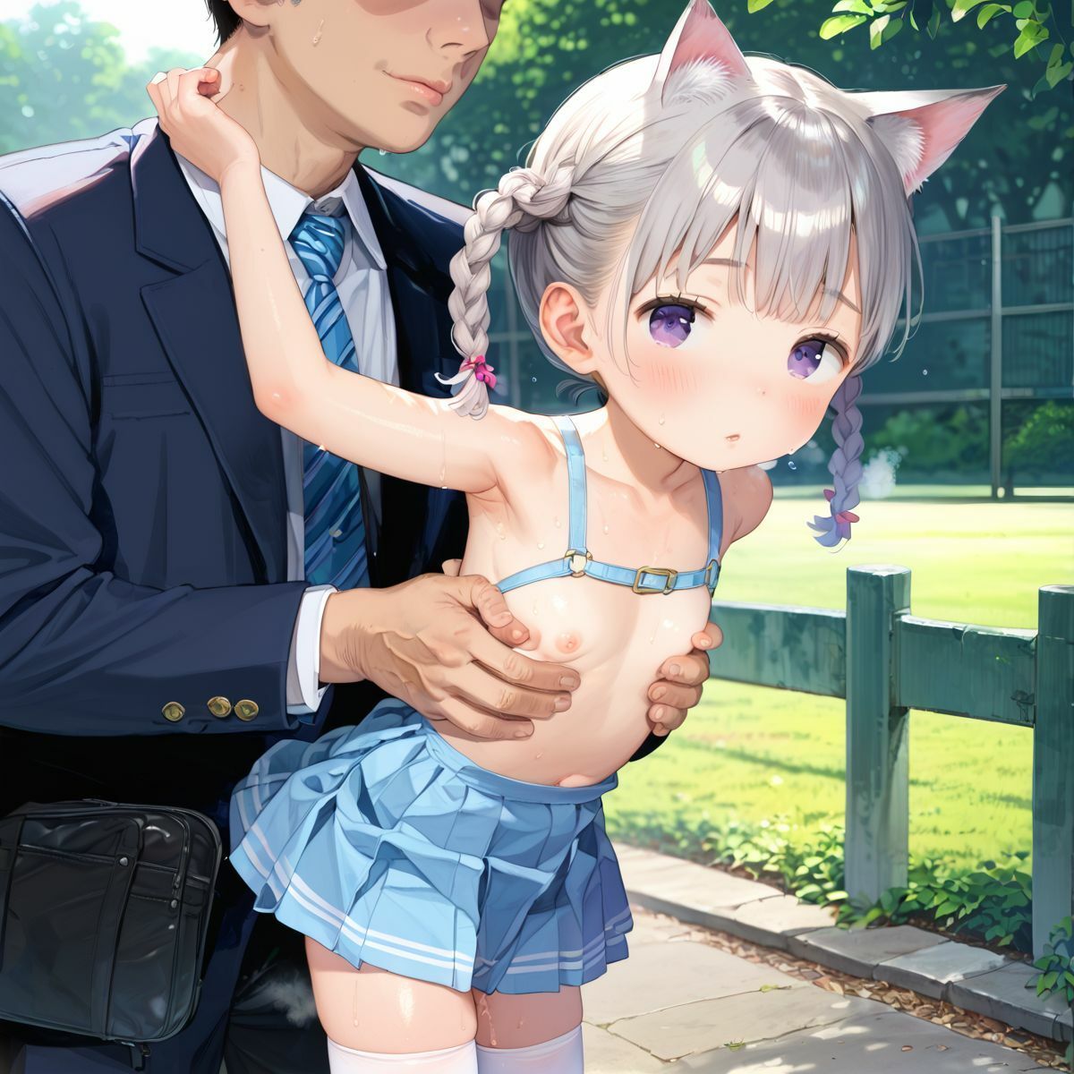 発情!ちっぱいケモ娘たちの日常01 - hitomi raw無料エロ漫画(同人誌)サンプル画像 003