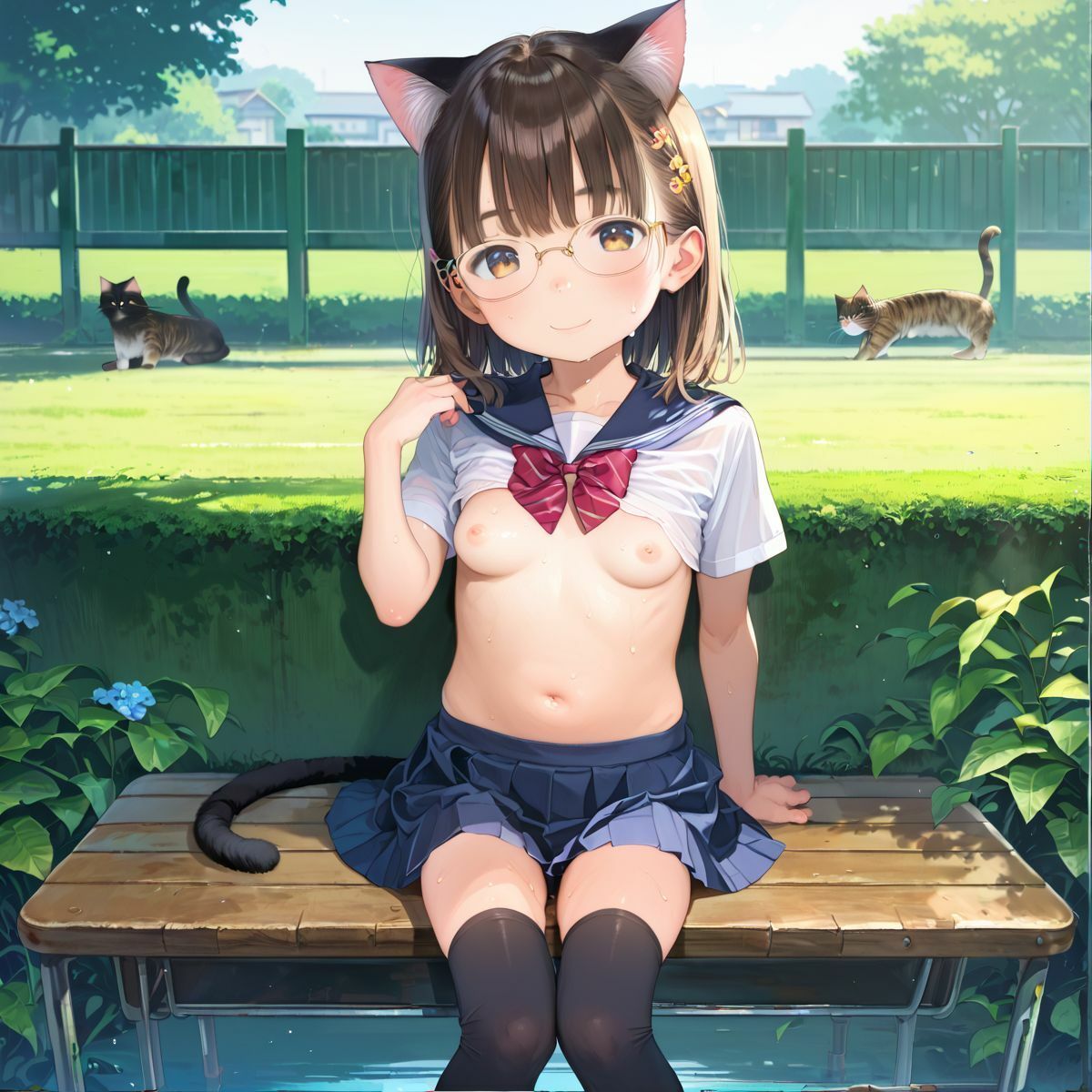 発情!ちっぱいケモ娘たちの日常01 - hitomi raw無料エロ漫画(同人誌)サンプル画像 005