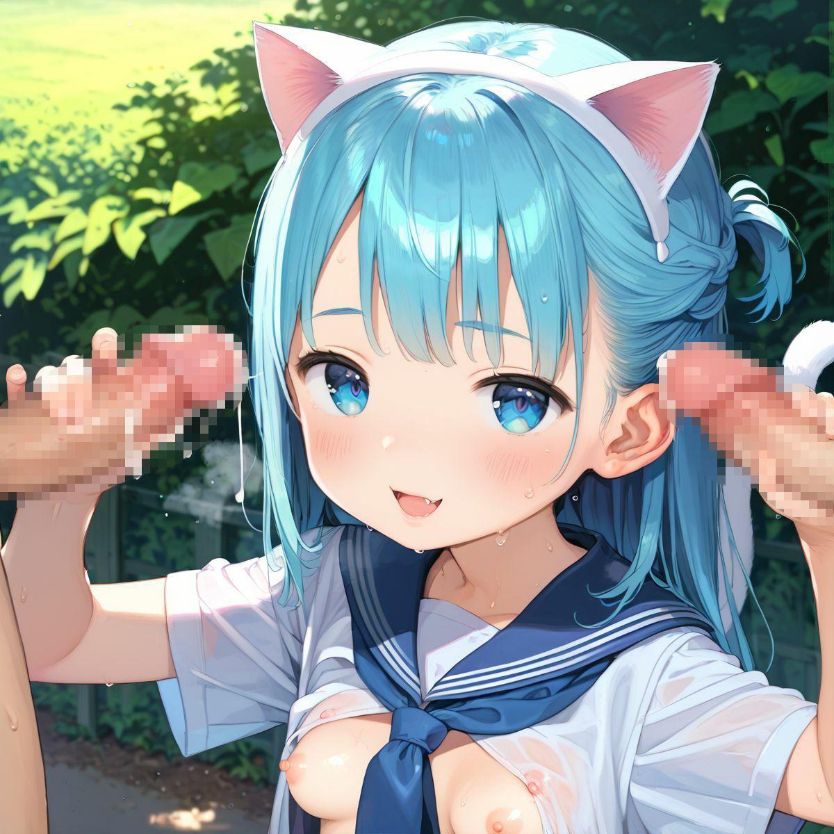 発情!ちっぱいケモ娘たちの日常01 - hitomi raw無料エロ漫画(同人誌)サンプル画像 011