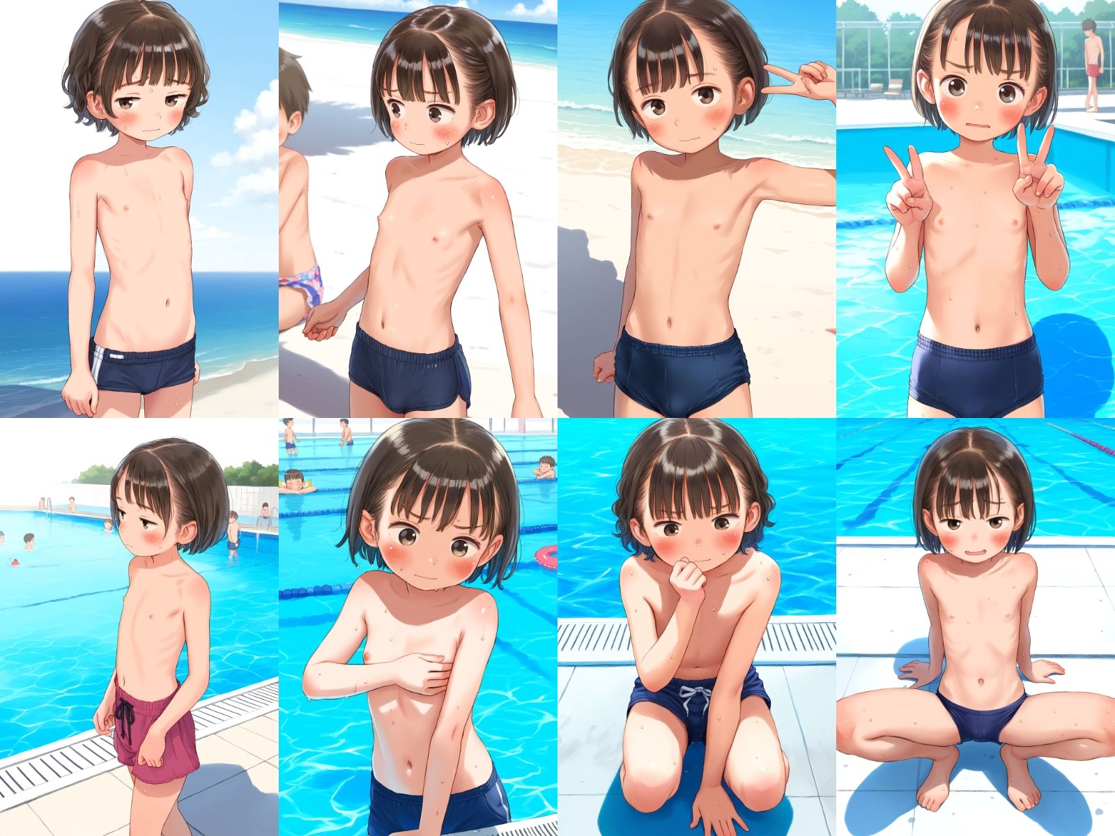 【500枚】第二次性徴期の男水着チャレンジ！1