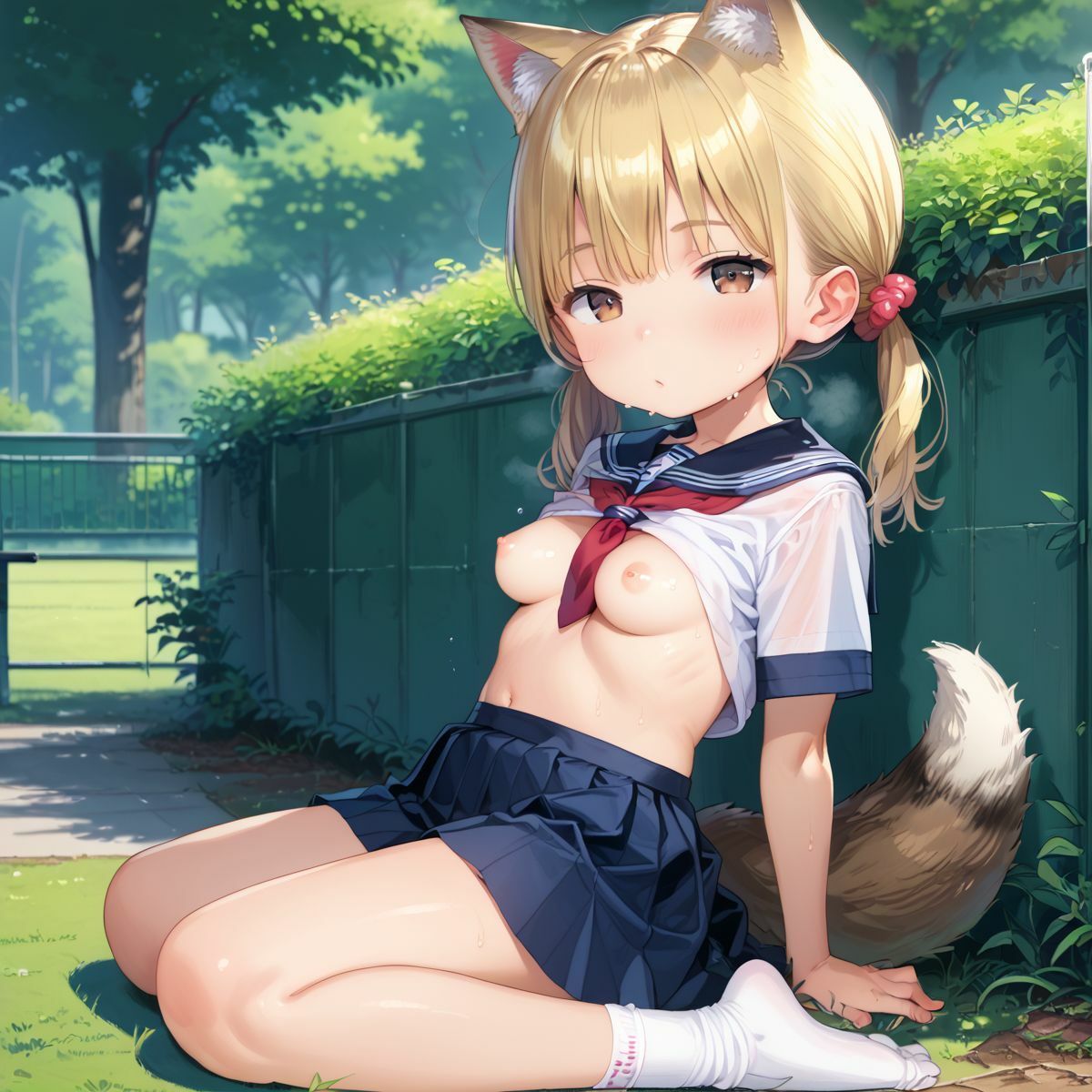 発情!ちっぱいケモ娘たちの日常04_2