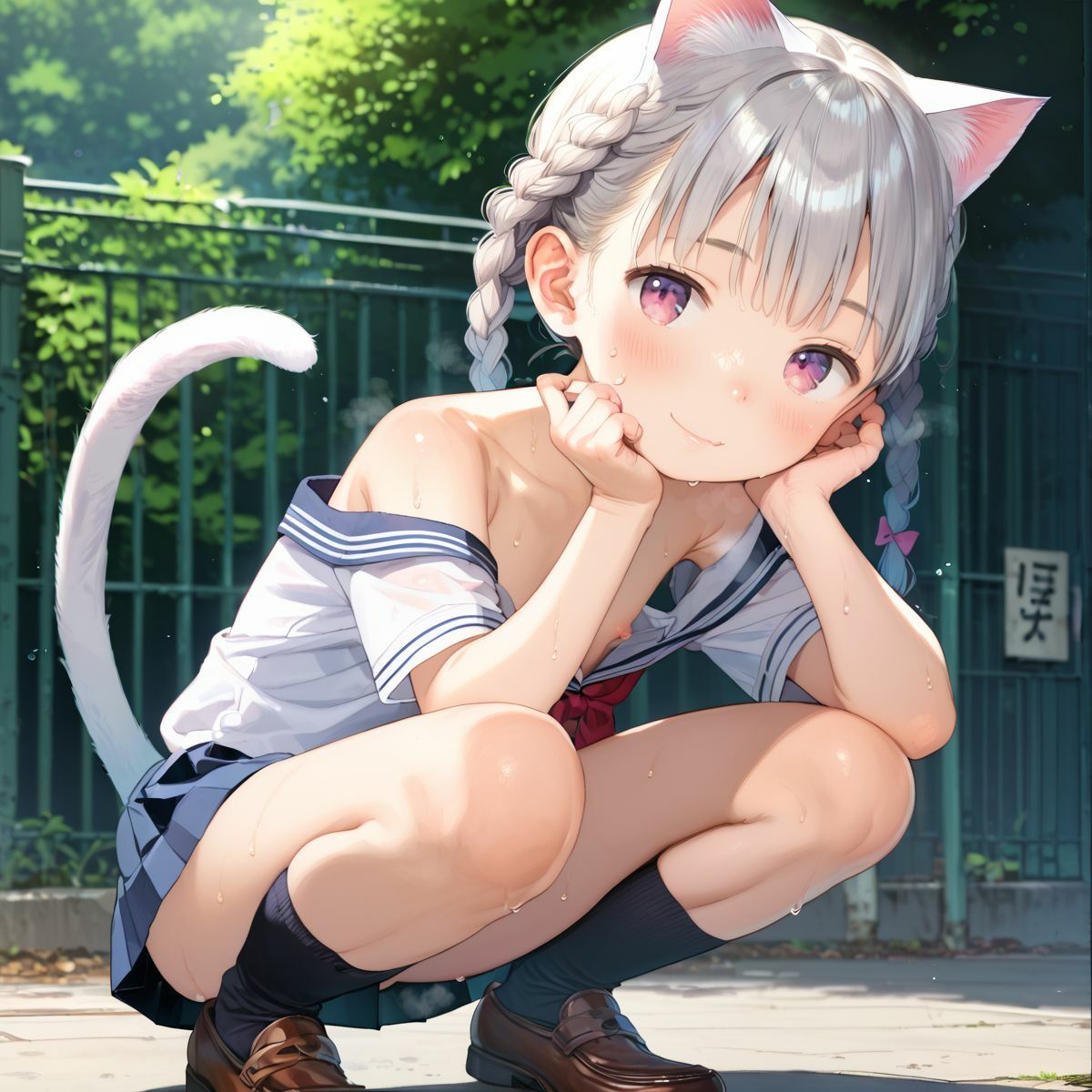 発情!ちっぱいケモ娘たちの日常04_8