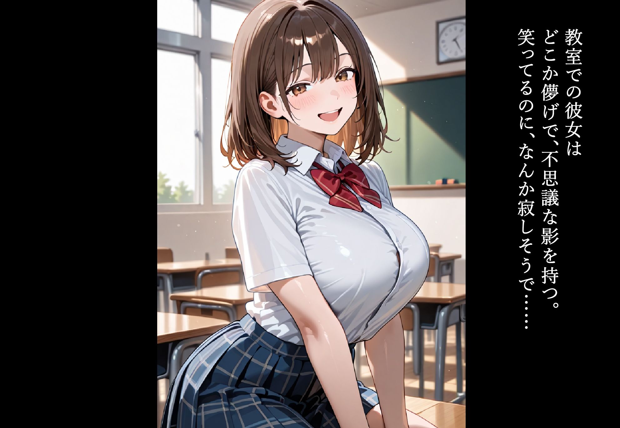 サンプル画像1:発情期女子校生 快感教室セックス(とろ〜り蜂蜜) [d_623801]