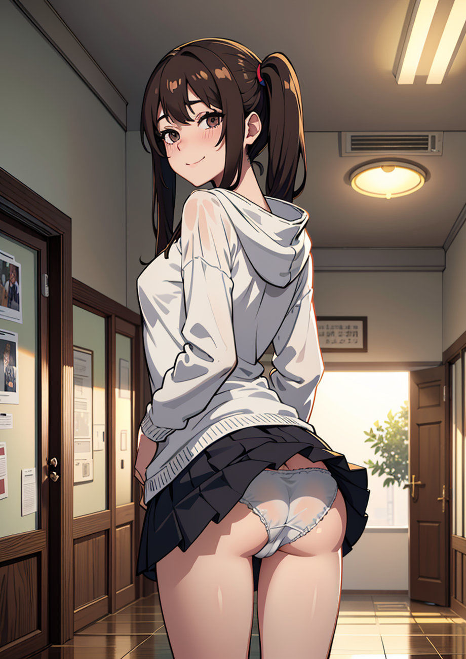 THE 100円払うので下着見せてくれませんかッ!?【ワンコインで可愛い女の子の下着調査ッ!(F)Edition_01】 画像4