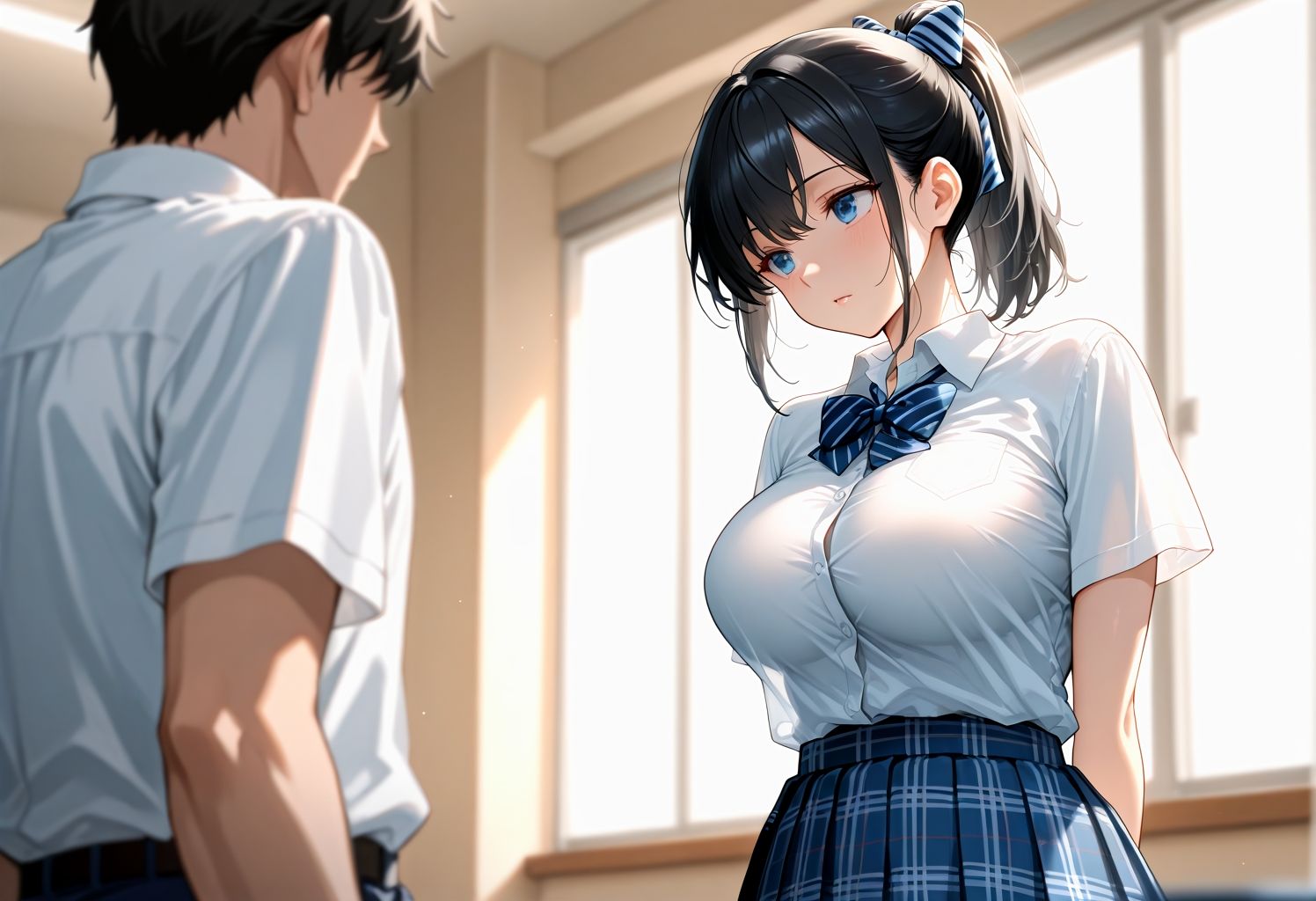 サンプル画像3:スク水女子校生との秘密の濃厚種付け日記(おたまんじゅう) [d_623815]