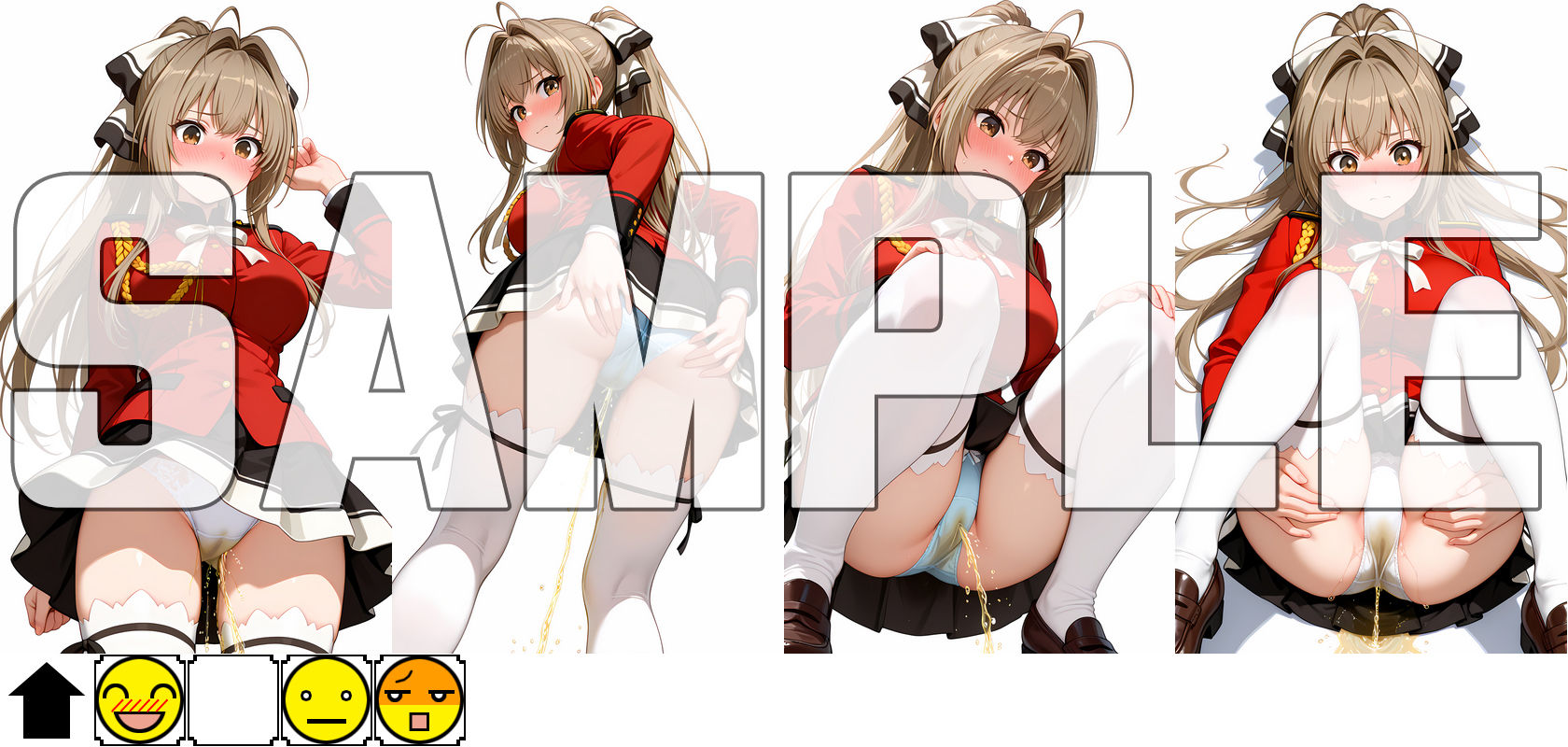 サンプル画像3:オモシューAI おしっこお漏らしするヒロイン003(牡丹桜) [d_623883]