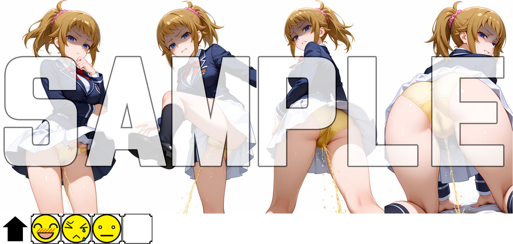 サンプル画像5:オモシューAI おしっこお漏らしするヒロイン003(牡丹桜) [d_623883]