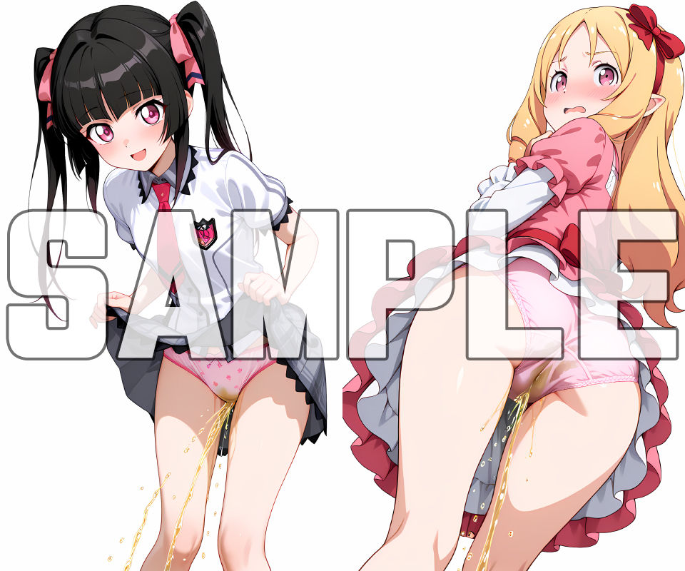 サンプル画像6:オモシューAI おしっこお漏らしするヒロイン003(牡丹桜) [d_623883]