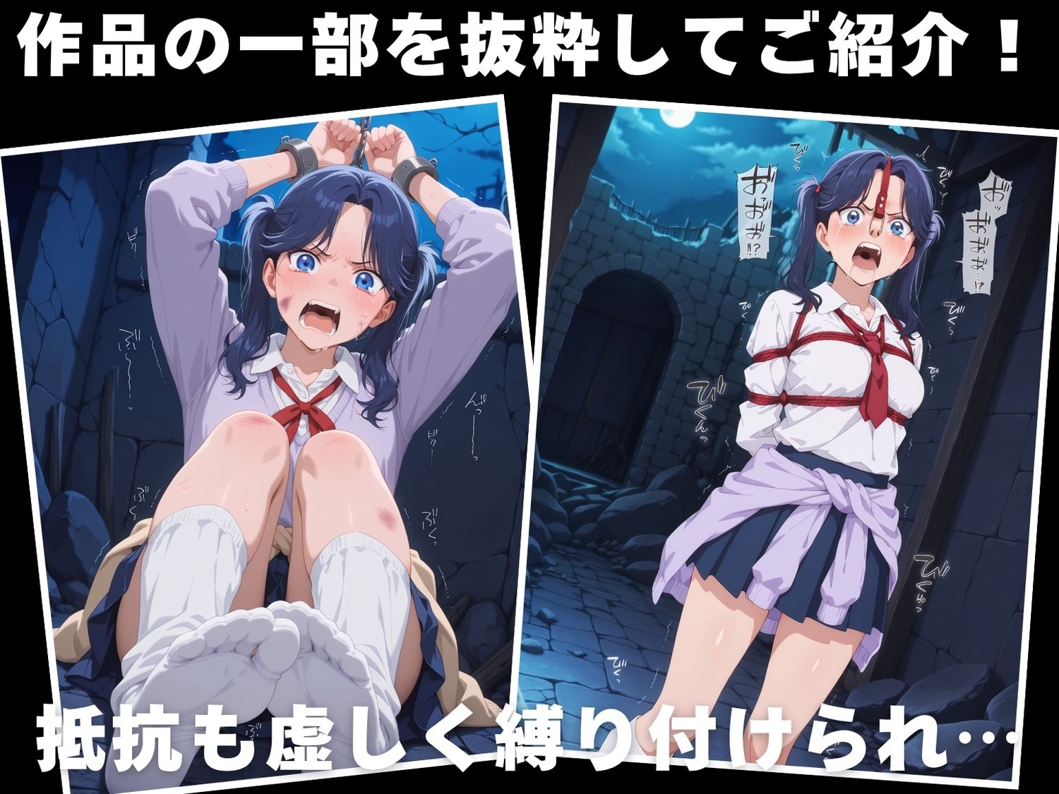 サンプル画像1:【調教・拘束・触手】守● 菖蒲(ときめきダブルス) [d_623892]