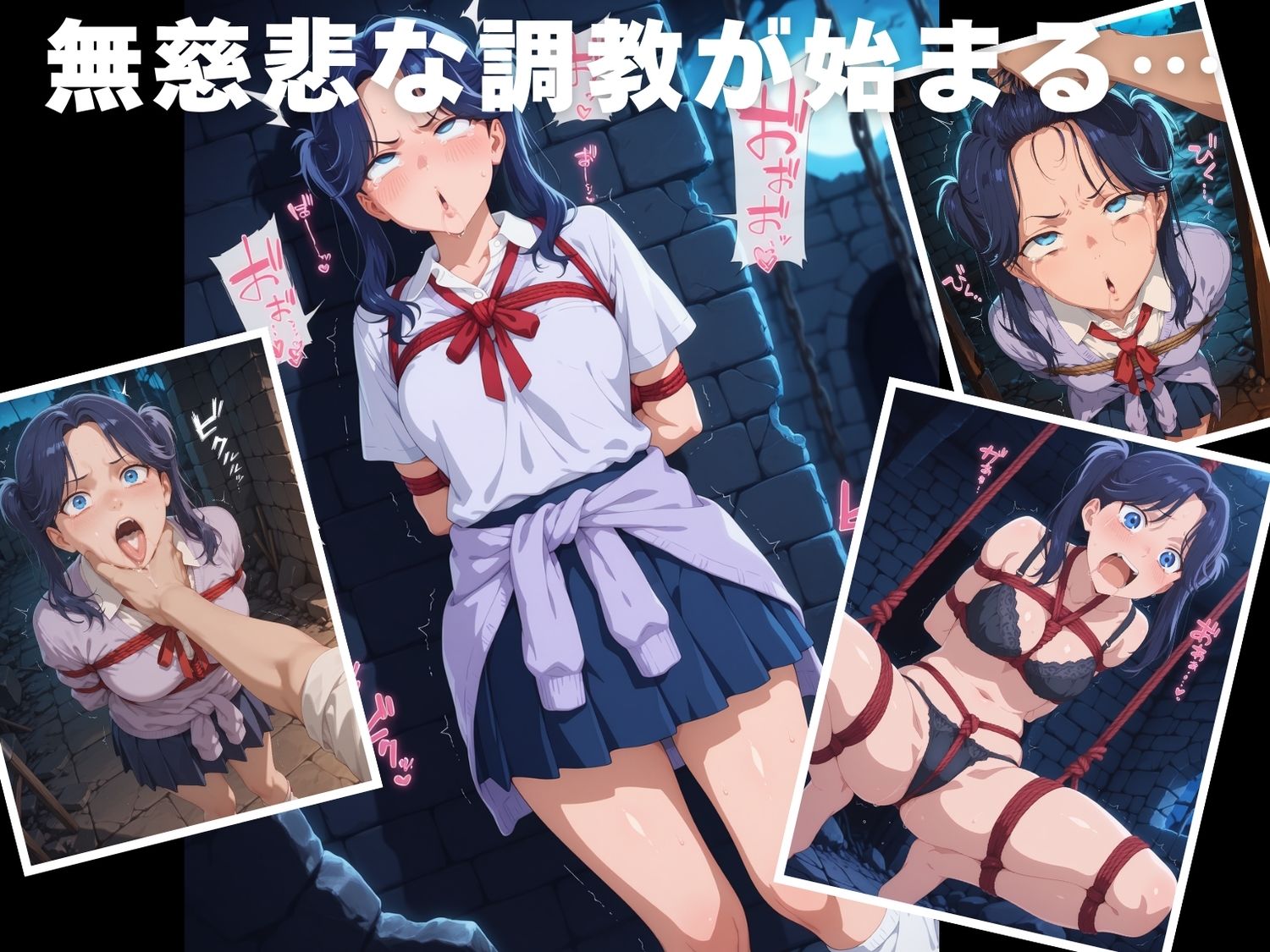 サンプル画像2:【調教・拘束・触手】守● 菖蒲(ときめきダブルス) [d_623892]