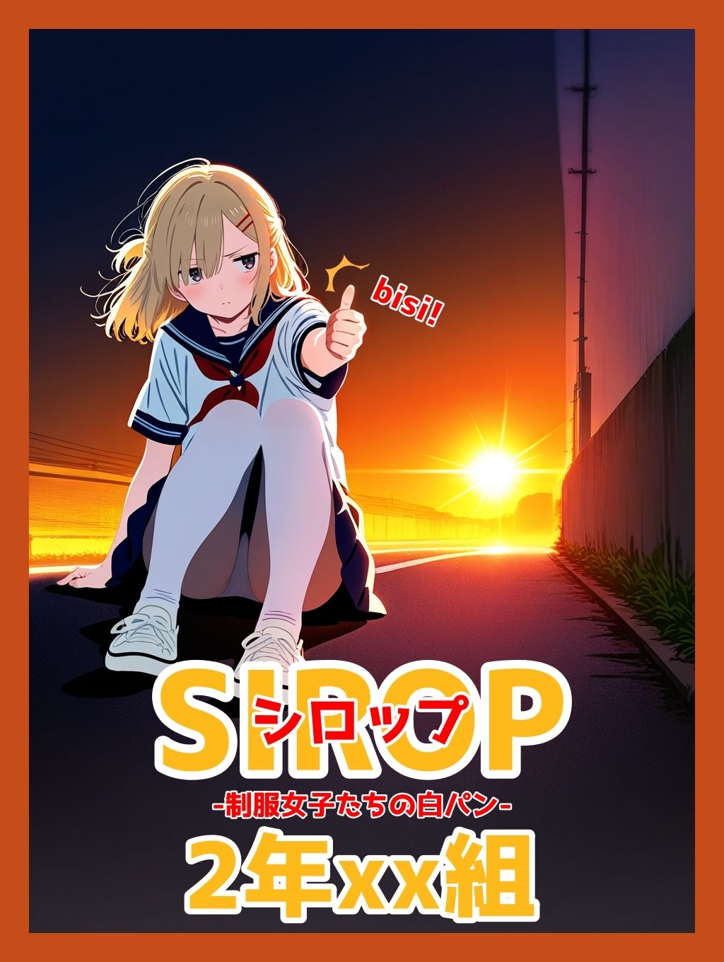 2年xx組SIROP-制服女子たちの白パン- 画像1