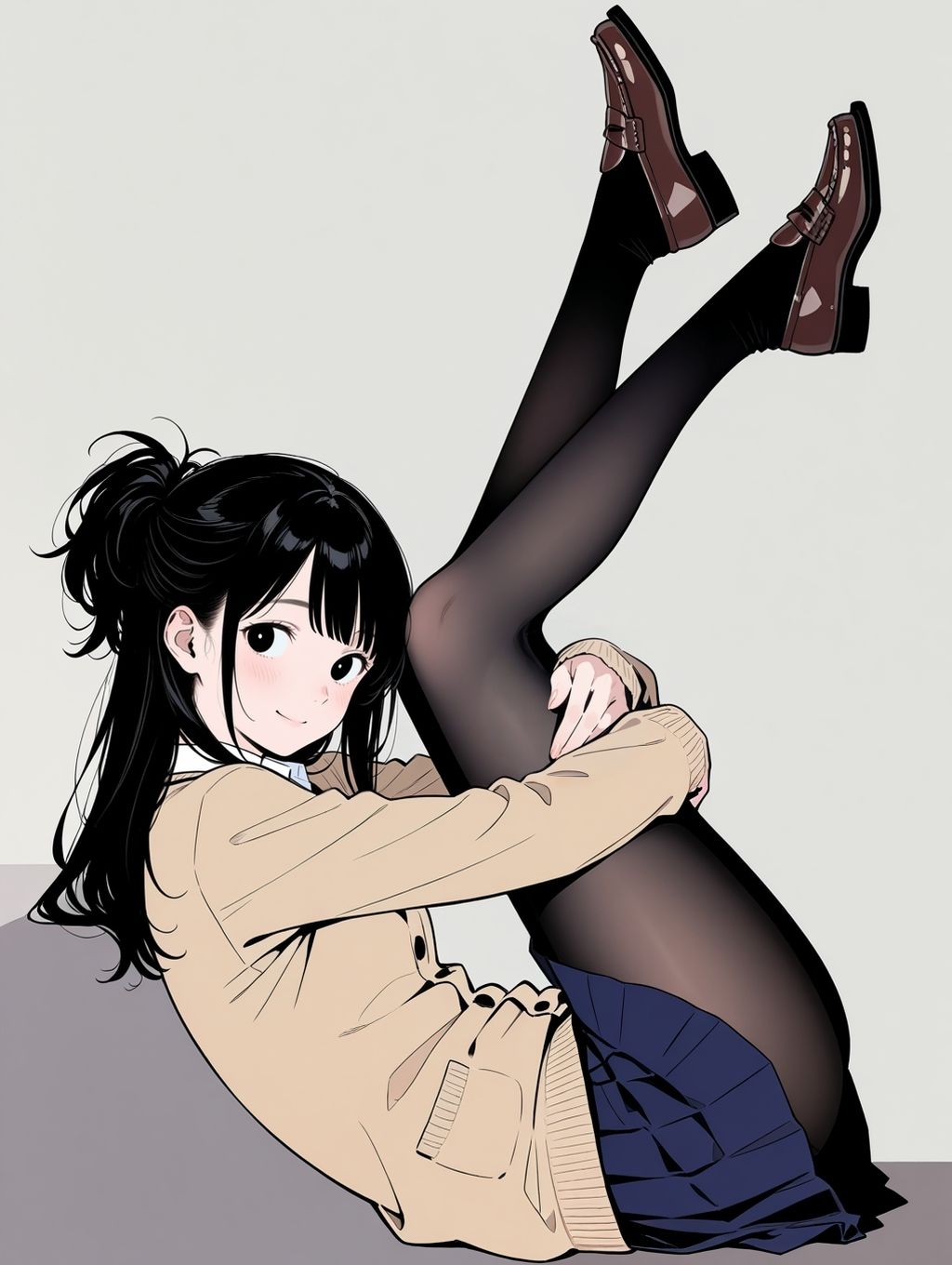 サンプル画像2:2年xx組SIROP-制服女子たちの白パン-(2年xx組) [d_623929]