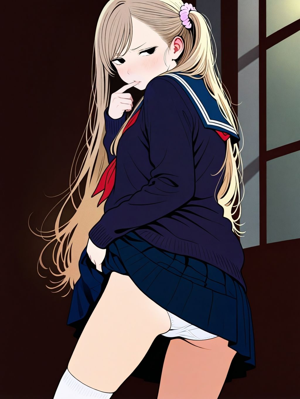 2年xx組SIROP-制服女子たちの白パン- 画像8