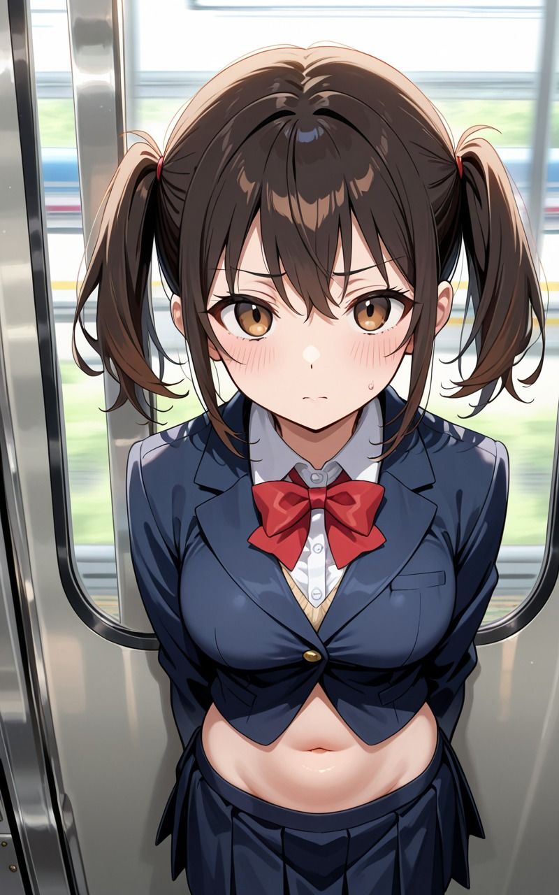 サンプル画像4:電車内SEX 犯●れるJK(えろりまん) [d_623945]