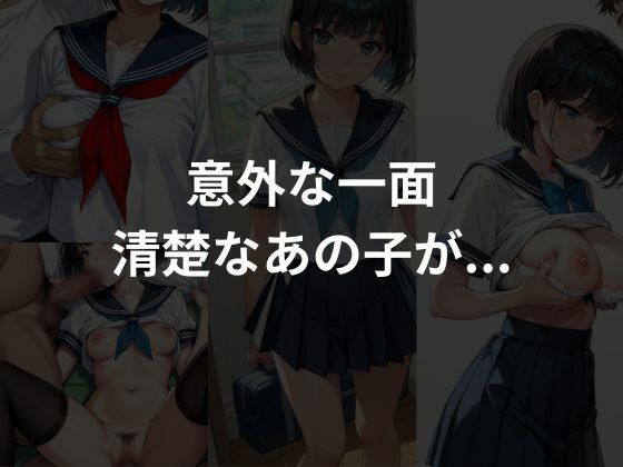 サンプル画像6:意外にも清楚系女子がエロい件(とろみん) [d_624014]