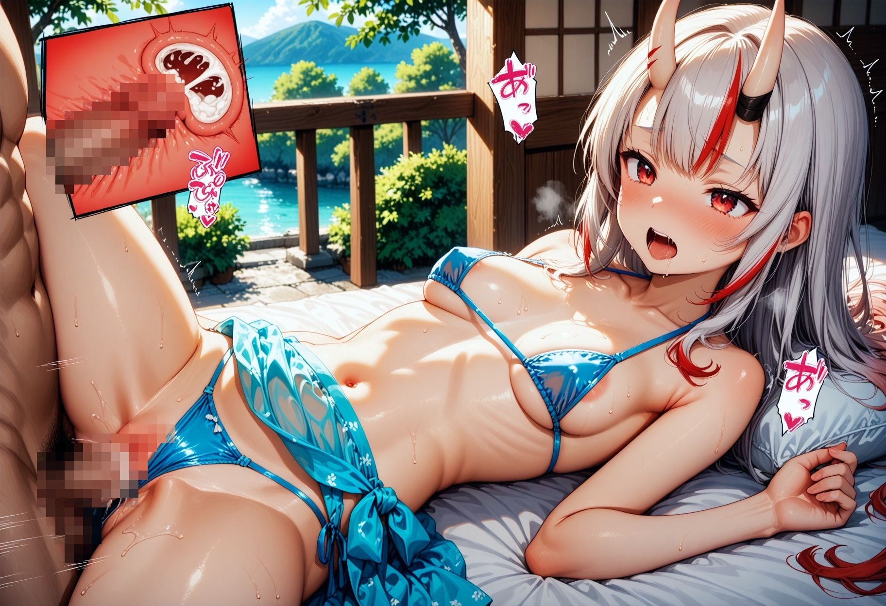 サンプル画像2:エロライブ elolive！真夏の汗だくビキニオンリーセックス集！(xxxprompt) [d_624022]