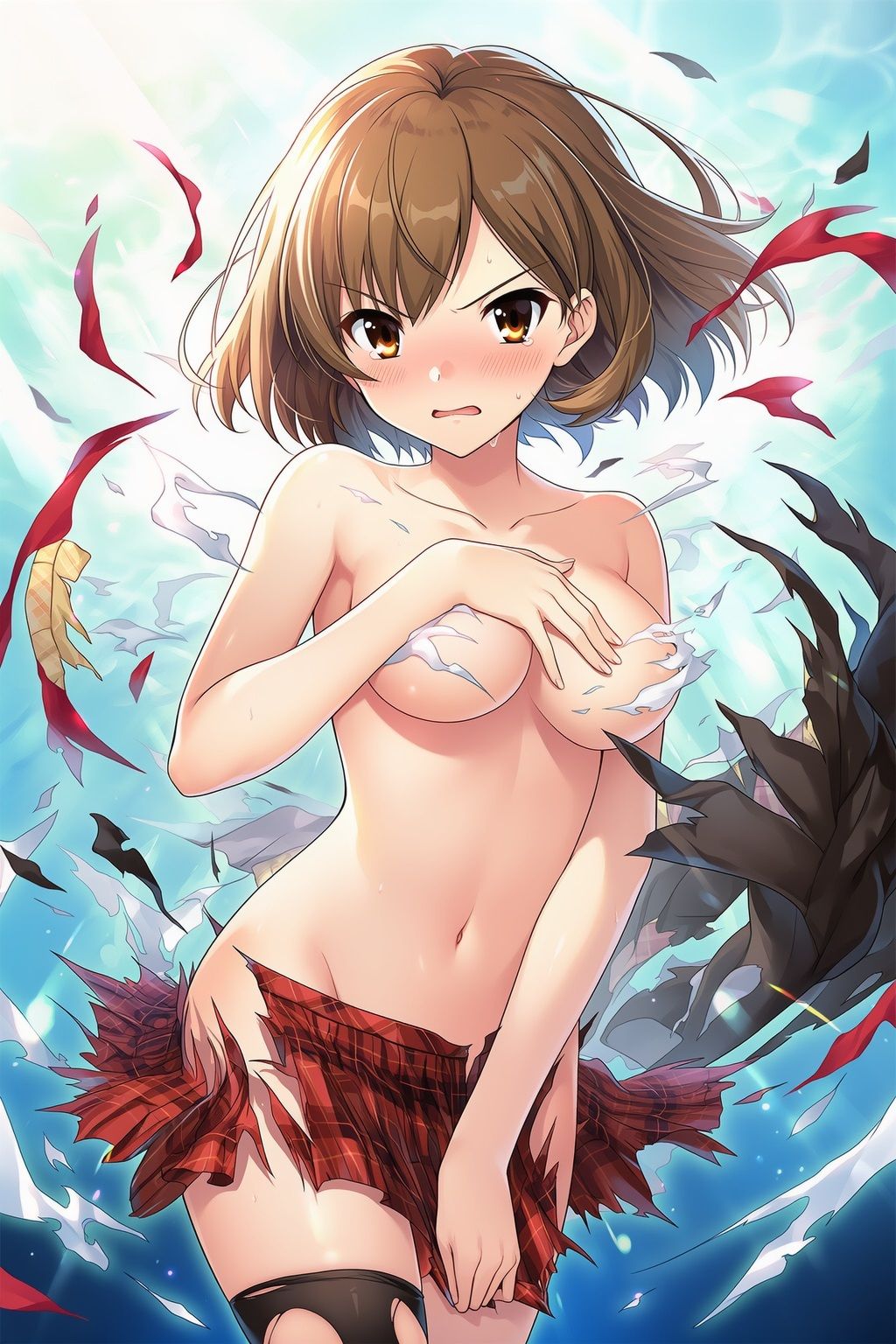 女の子の服をビリビリにひん剥いてやったplus 画像8