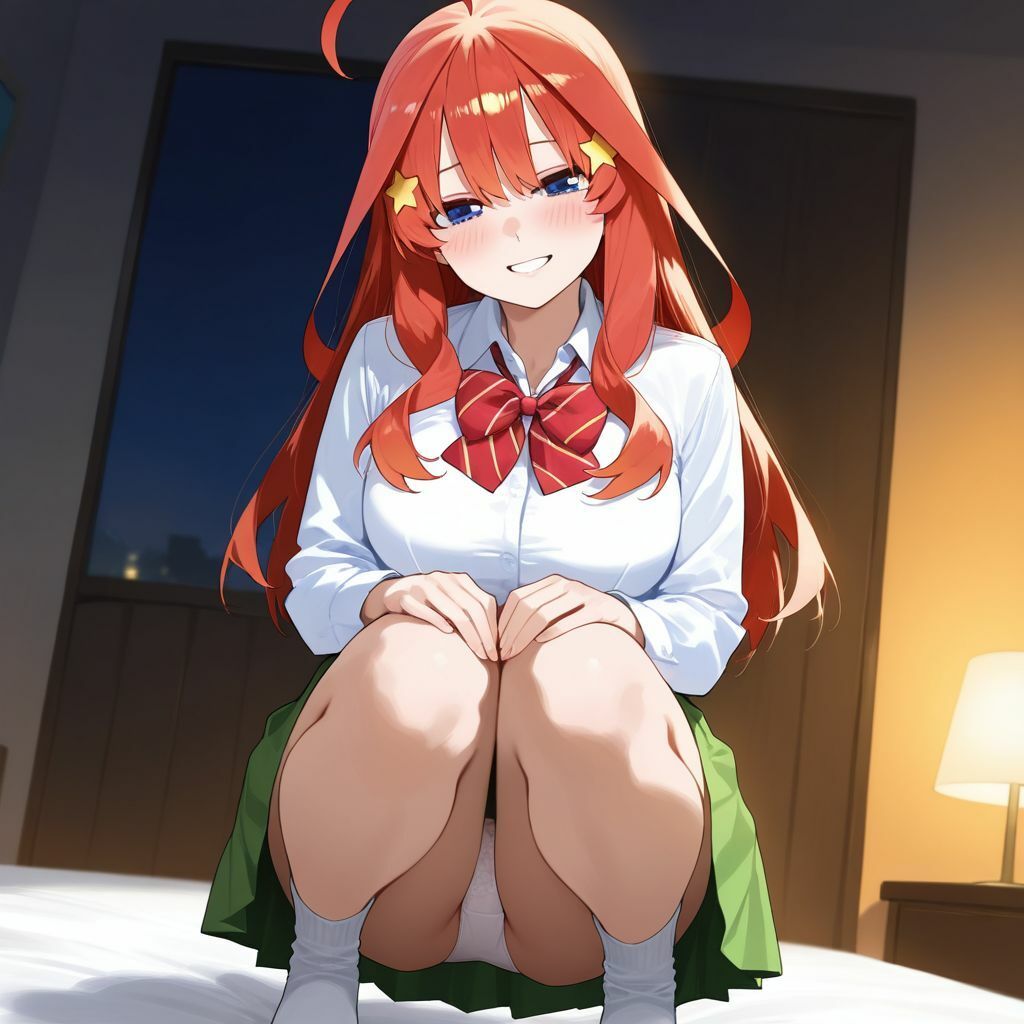 中野〇月と着衣えっち 画像5