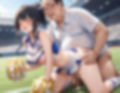 巨乳チアガールがきもおじに種付けされる