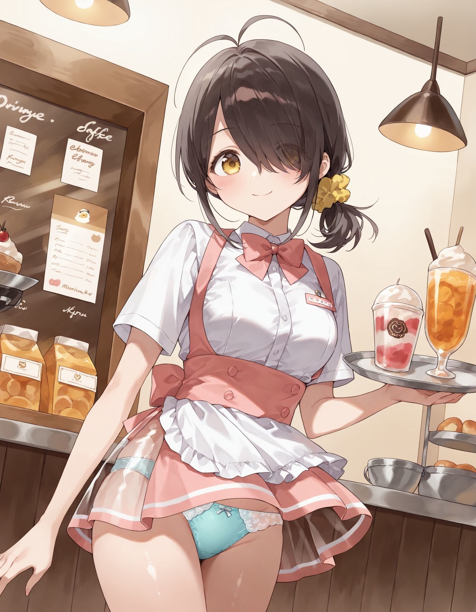 紫〇寺ことののパンチラ〜ウェイトレス編〜 画像3