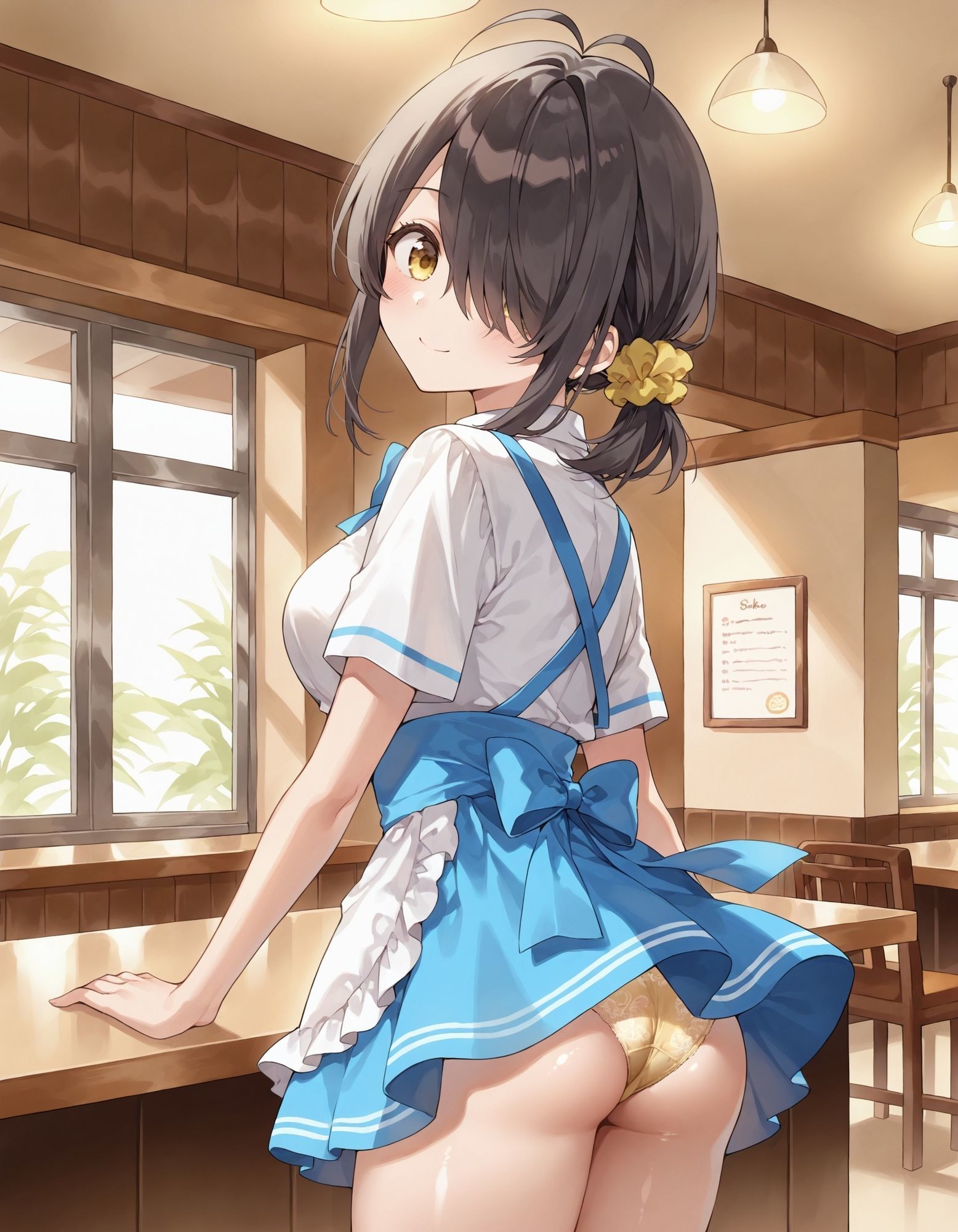 サンプル画像6:紫〇寺ことののパンチラ〜ウェイトレス編〜(D.P.H.) [d_624163]